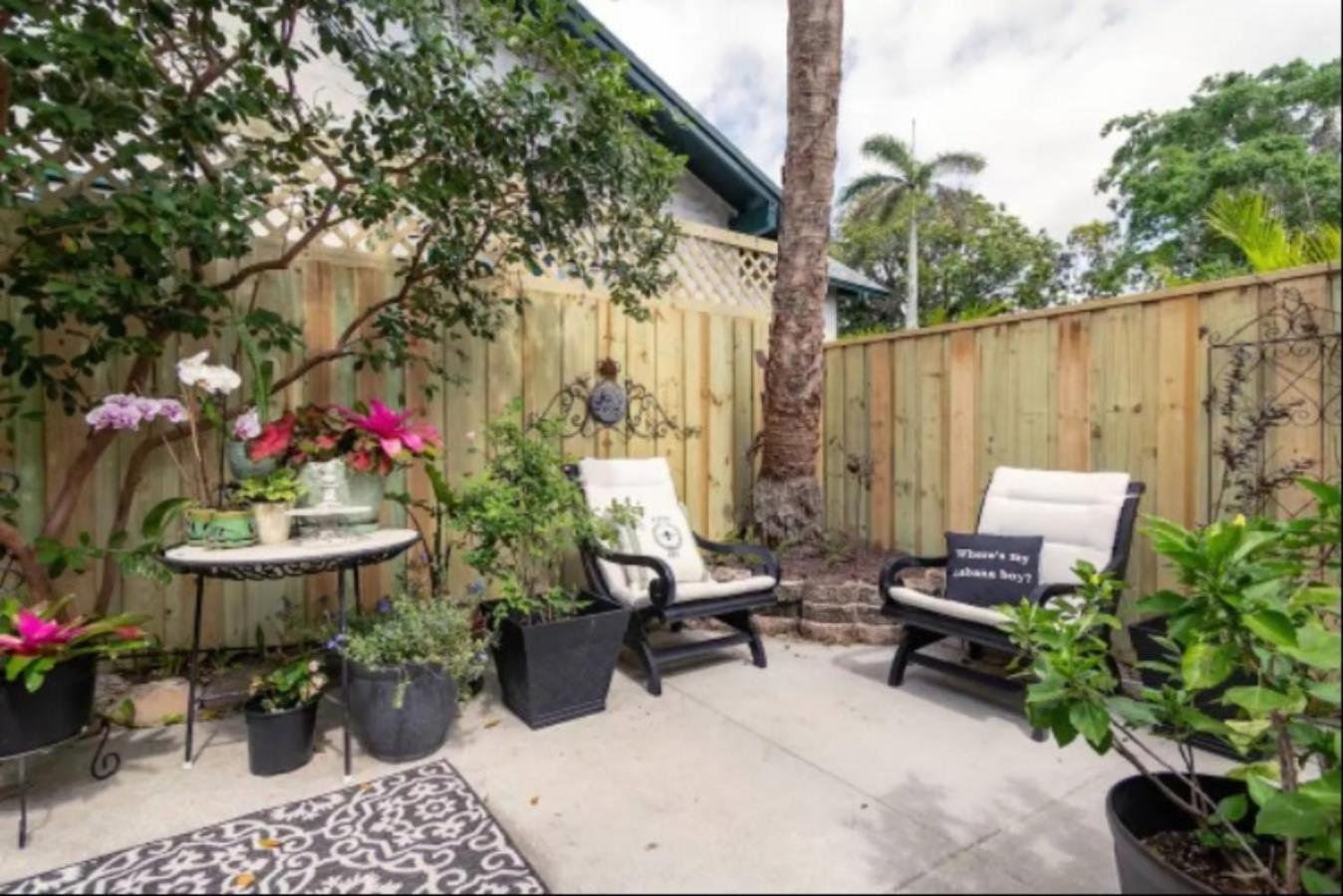 Tropical Designer House In Heart Of Antique Row Wpb Villa West Palm Beach Bagian luar foto